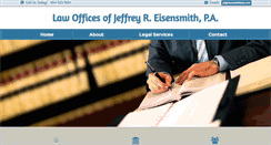 Desktop Screenshot of eisensmithlaw.com